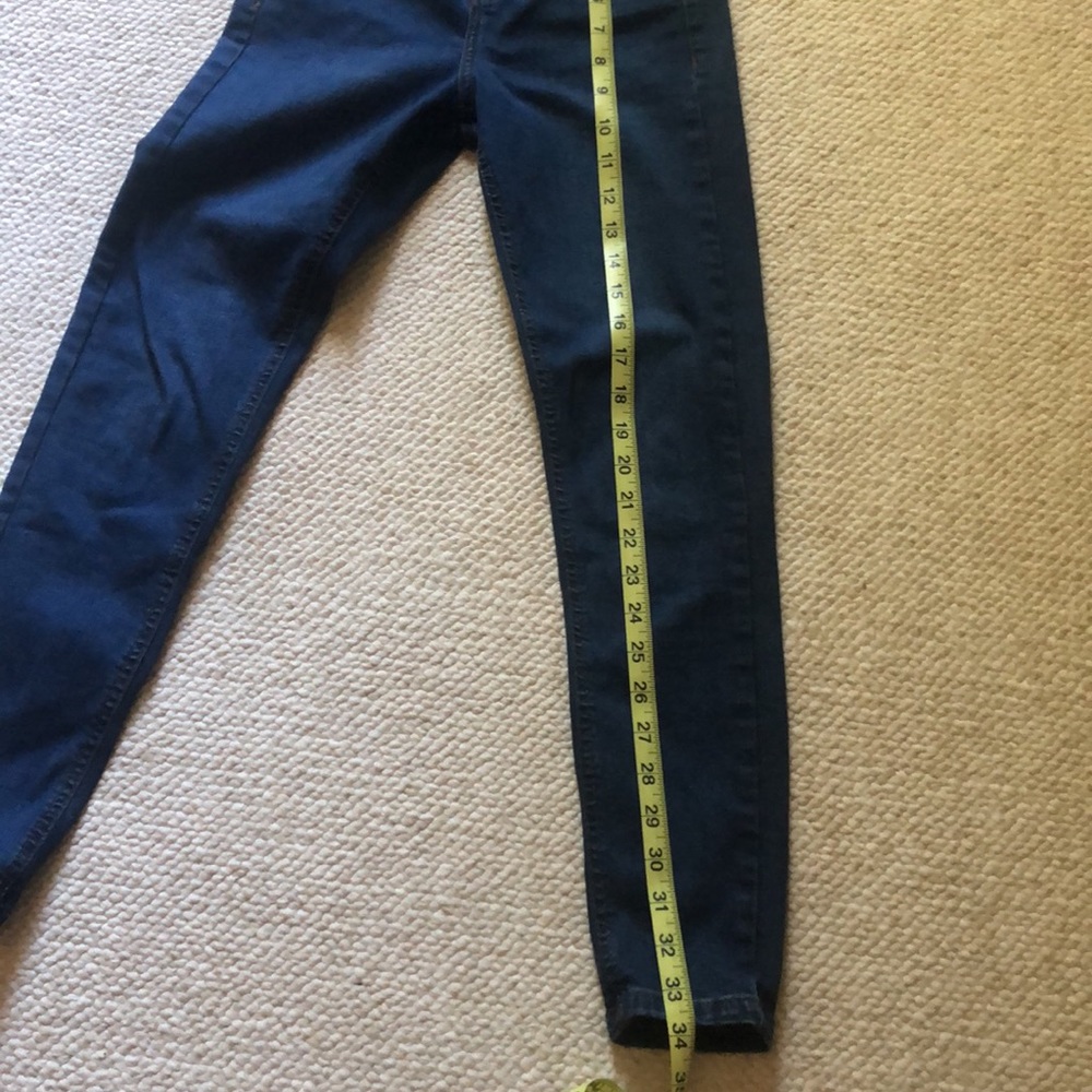 TOPSHOP High Rise Skinny Jeans🌼 - Picture 7 of 8